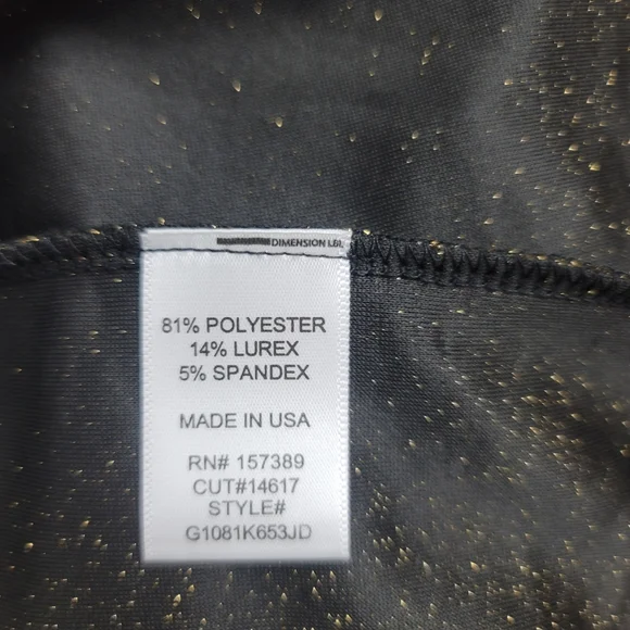 OriginalityGlitzy Side Ruche Glitter Lurex Midi Skirt - Picture 9 of 12